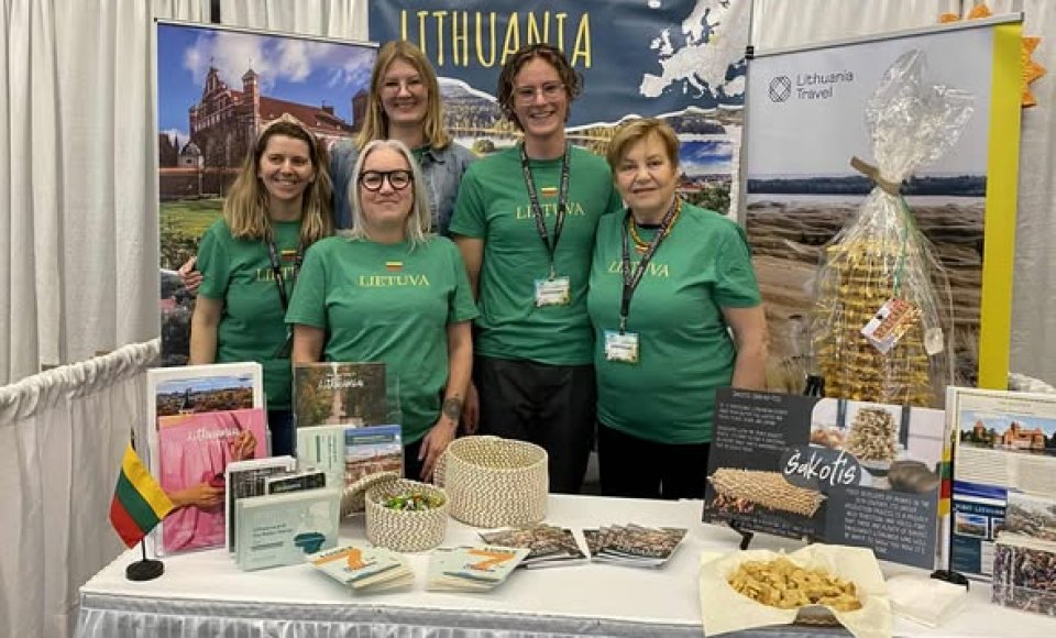 Lietuva pristatyta Monrealio tarptautinėje turizmo parodoje