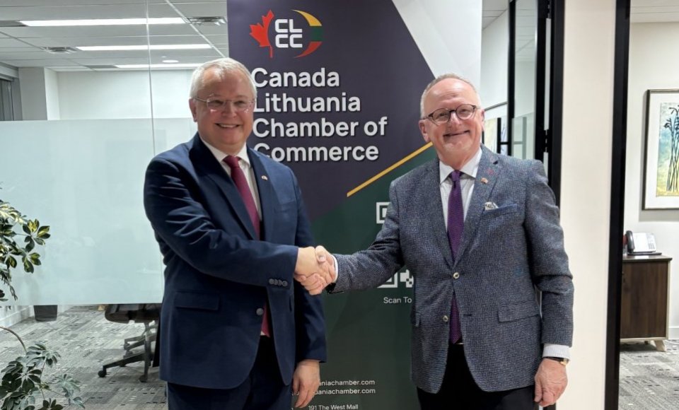 Canada–Lithuania Chamber of Commerce Holds Inaugural Meeting