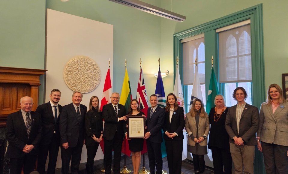 Canada’s Capital, Ottawa, Declares January 13 Lithuanian Freedom Defenders’ Day